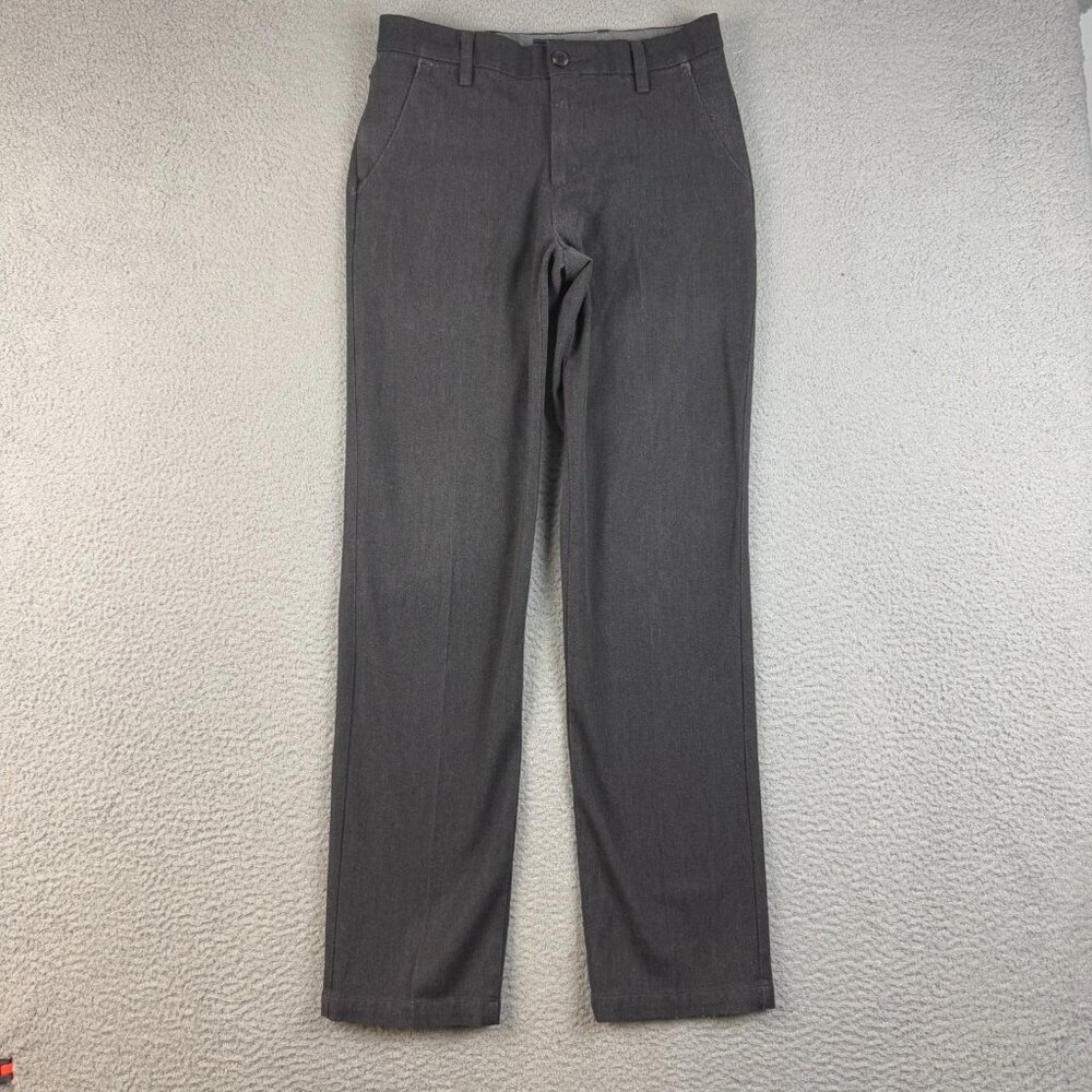 Dockers Jean Cut Pants Men's 30x32 Classic Comfort Slim Straight Fit‎ Gray